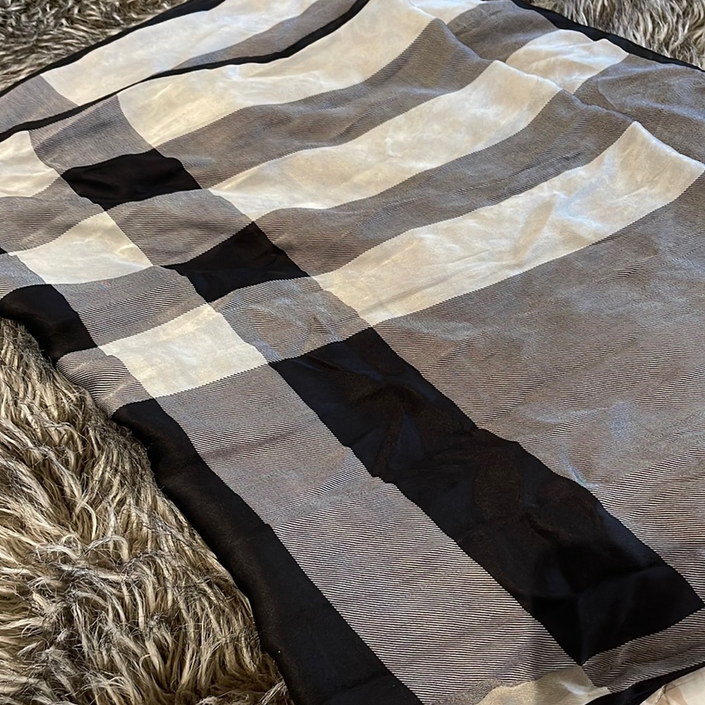 Burberry silk scarf